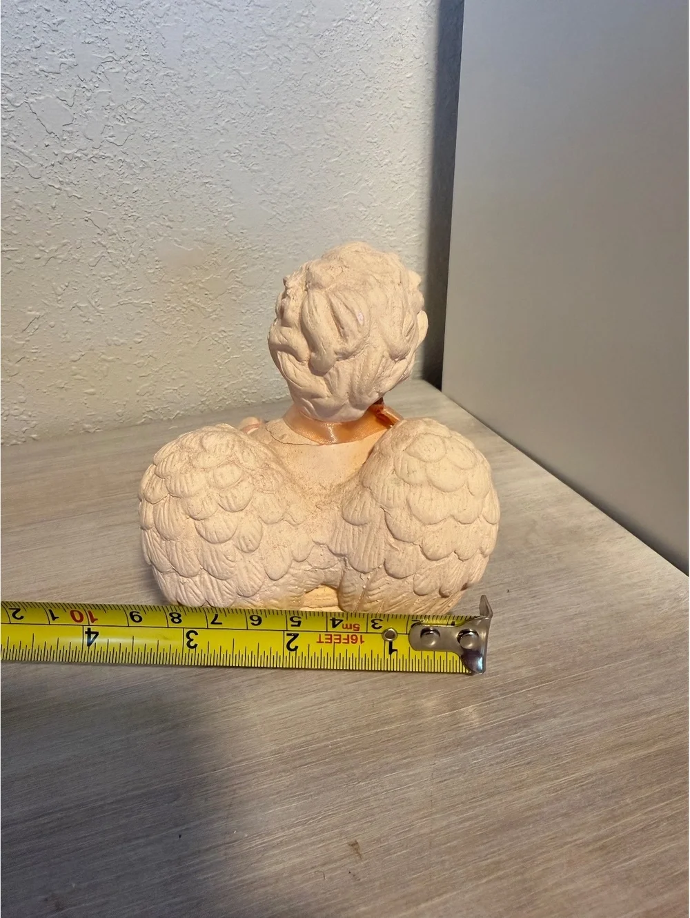 Vintage RUSS Angels Of Love Cherub Angel Figurine Holding a Gift Box